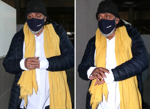 Mithun Chakraborty seen for the first time since he collapsed on the sets of The Kashmir Files .