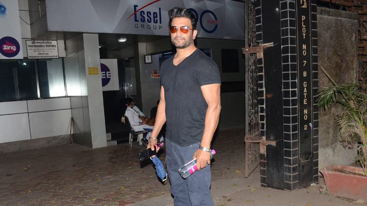 Sharad Kelkar spotted at Sound Ideaz Studio Andheri Sharad Kelkar spotted at Sound Ideaz Studio Andheri