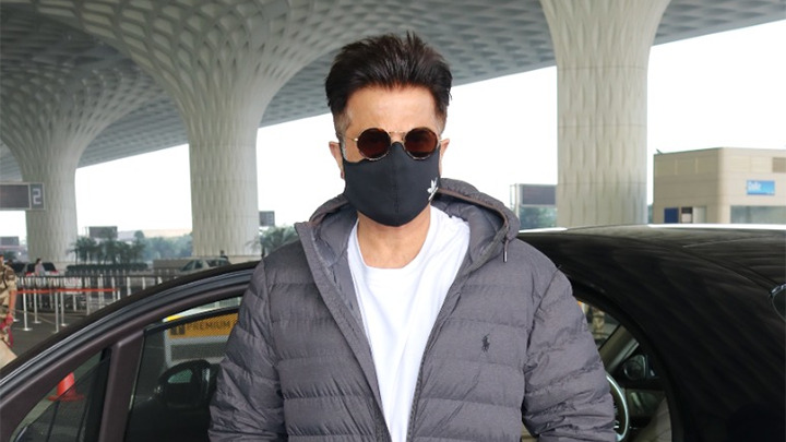 Anil Kapoor spotted at Airport