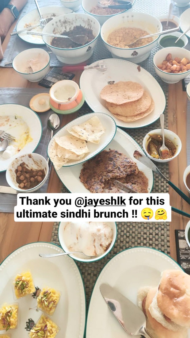 Anushka Sharma enjoys an authentic Sindhi brunch, thanks her friend