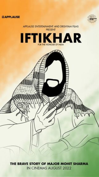 Applause Entertainment and Drishyam Films’ Iftikhar, based on Ashok Chakra awardee Major Mohit Sharma, to begin filming in September