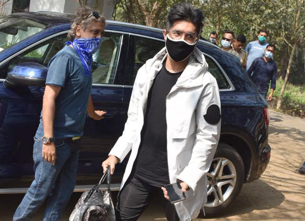 Manish Malhotra arrives at the venue for Varun Dhawan ...