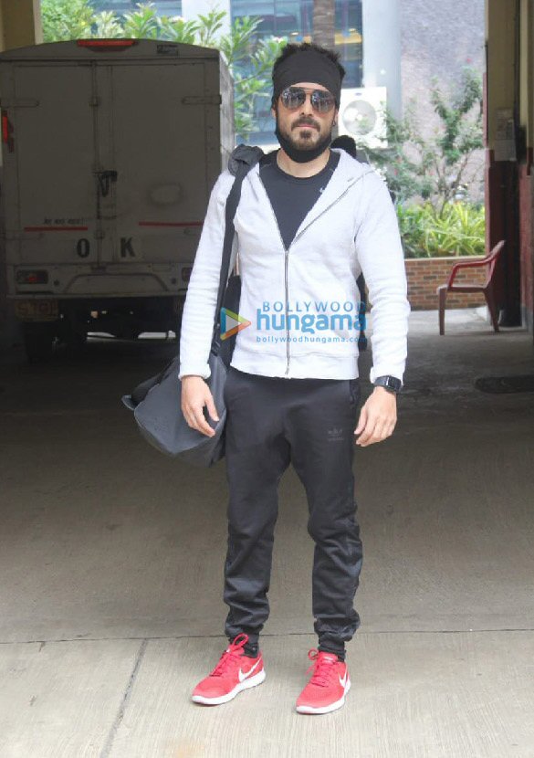 Photos: Emraan Hashmi spotted at the gym | Parties ...