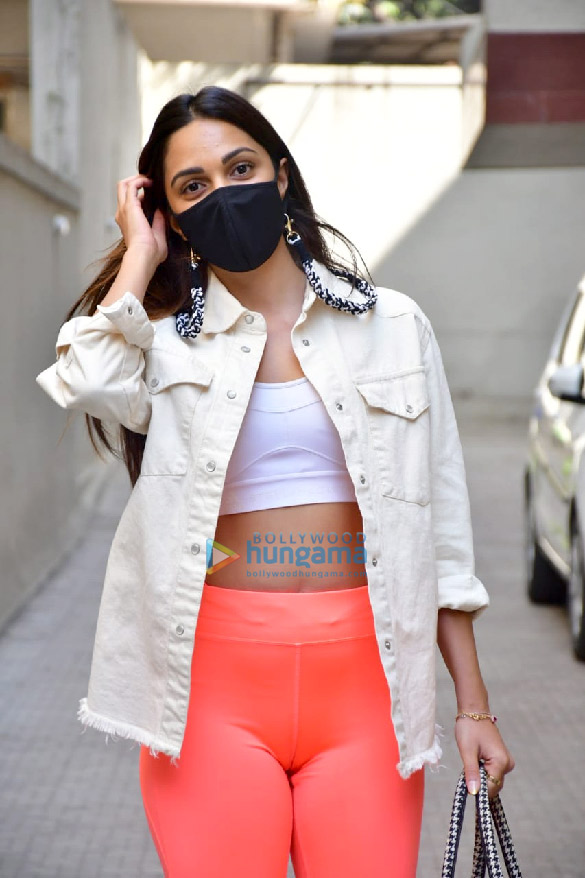 Photos: Kiara Advani and Shashank Khaitan snapped at the old Dharma Productions office in Khar