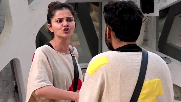 Rubina SHOUTS at Rahul Vaidya: “Tu GHATIYA insaan hai, MARD hai na to…” | Bigg Boss 14 Rubina SHOUTS at Rahul Vaidya Tu GHATIYA insaan hai, MARD hai na to... Bigg Boss 14