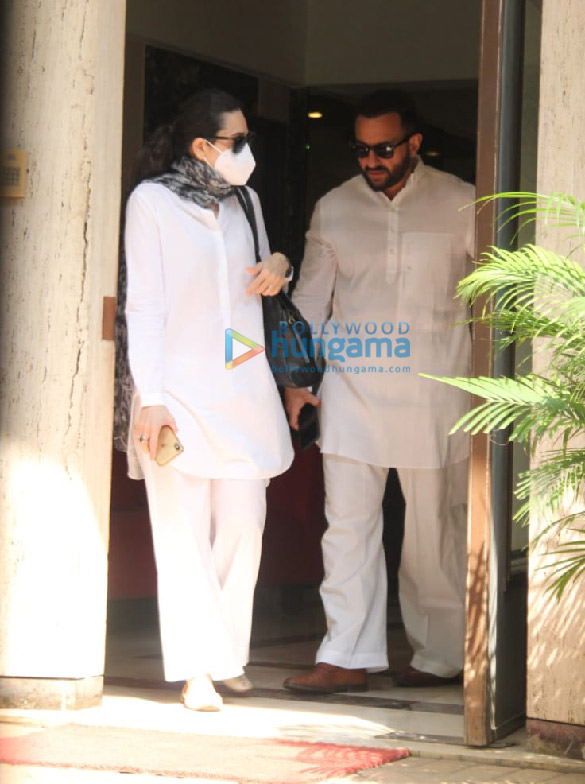 Photos: Saif Ali Khan and Karisma Kapoor spotted in Bandra
