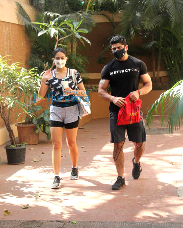 Photos: Sara Ali Khan spotted at Gym