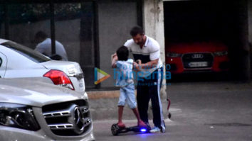 Photos: Sohail Khan snapped with kids in Bandra