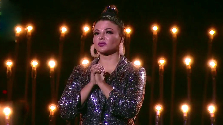 X Video Rakhi Savant - Rakhi Sawant gets EMOTIONAL as Bigg Boss gives a glimpse of her  ENTERTAINING journey in the house | Images - Bollywood Hungama