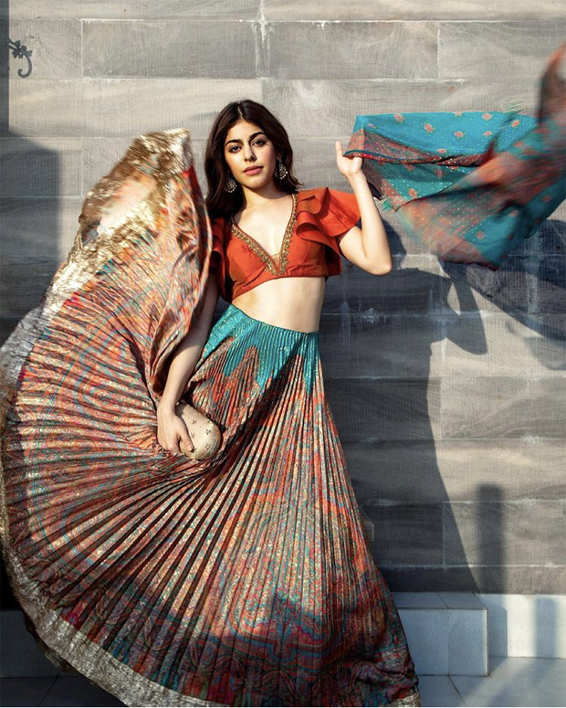 Alaya F's red and jade co-ord ensemble worth Rs. 19,900 is the one you need this wedding seaso