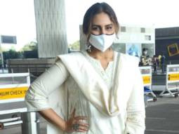 Huma Qureshi spotted at Airport