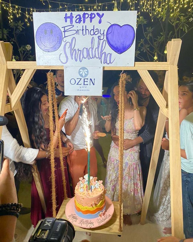 Rohan Shrestha Hugs Shraddha Kapoor As She Rings In Her Birthday In