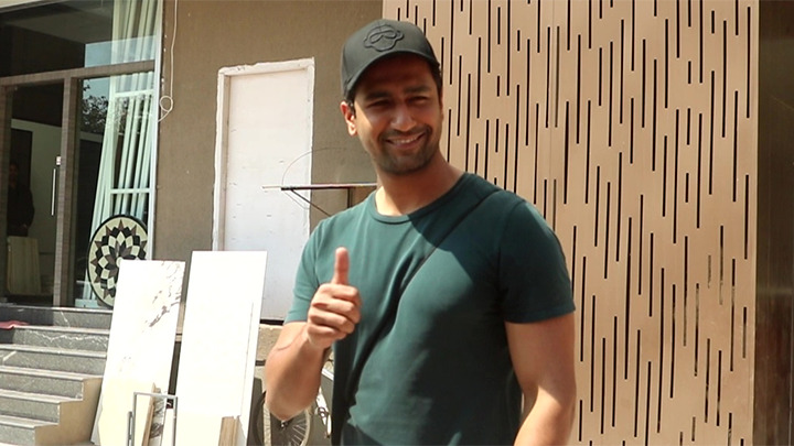 Vicky Kaushal spotted post-gym session at Andheri Vicky Kaushal spotted post-gym session at Andheri