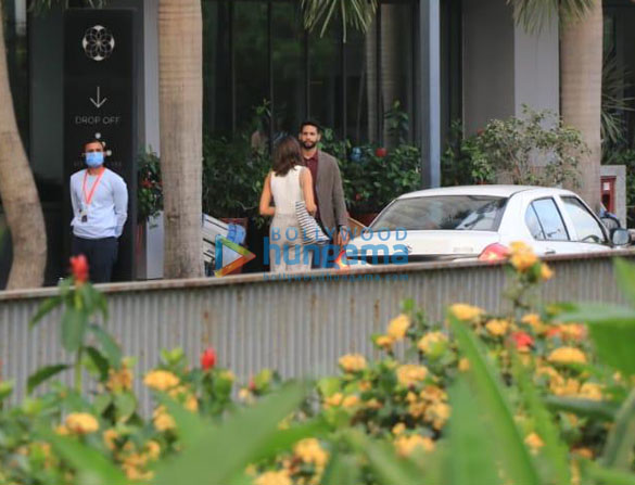 Photos: Deepika Padukone and Siddhant Chaturvedi snapped at shoot location in town