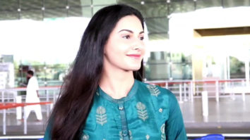 Spotted – Amyra Dastur and Anjum Fakih at Airport
