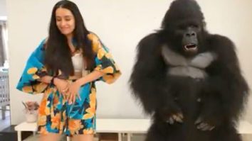Shraddha Kapoor shakes a leg with ToTo the Gorilla from Hello Charlie; watch