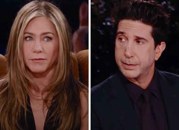 Friends: The Reunion – David Schwimmer and Jennifer Aniston having crush on each other in season 1