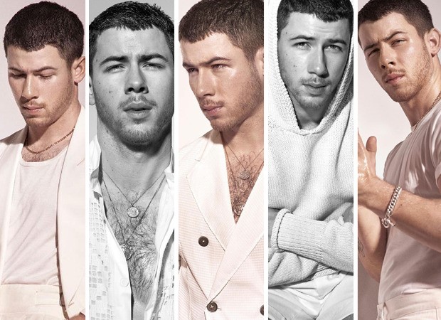 Nick Jonas Looks Buff In All White Dolce And Gabbana On The Cover Of British Gq Bollywood News Bollywood Hungama