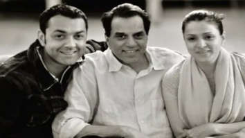 Bobby Deol shares rare picture of wife Tanya and father Dharmendra