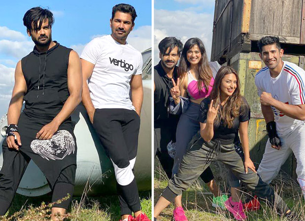 Khatron Ke Khiladi 11: Vishal Aditya Singh poses with Divyanka Tripathi