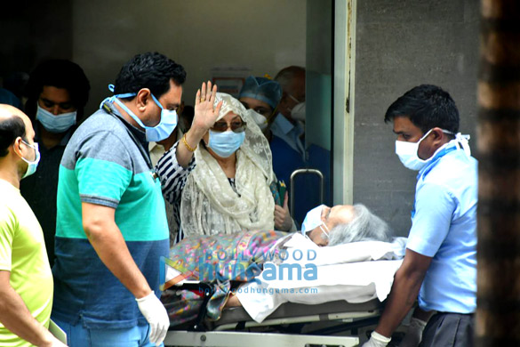 Photos: Dilip Kumar gets discharged from the hospital ...