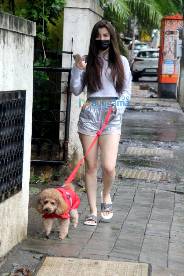 Photos: Giorgia Andriani spotted in Bandra