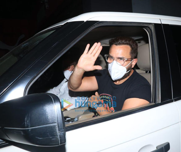 Photos: Saif Ali Khan snapped at Ramesh S Taurani’s office in Bandra