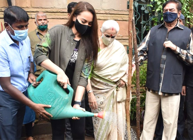 Sonakshi Sinha adopts a tree after large number of trees uprooted due to Cyclone Tauktae