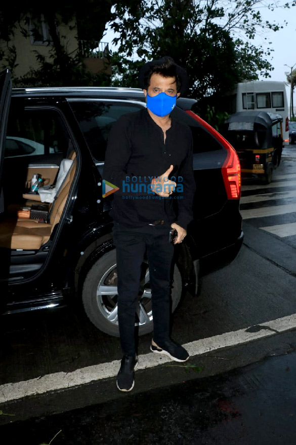 Photos: Anil Kapoor snapped at a clinic in Bandra
