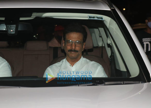 Photos: Jaaved Jaaferi snapped at Dilip Kumar’s house