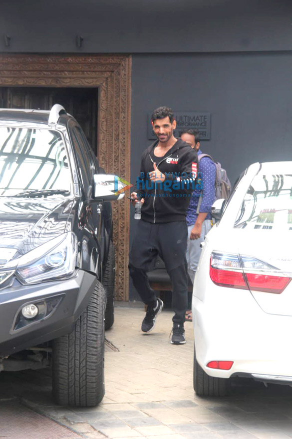 Photos: John Abraham spotted at the gym Photos: John Abraham spotted at the gym