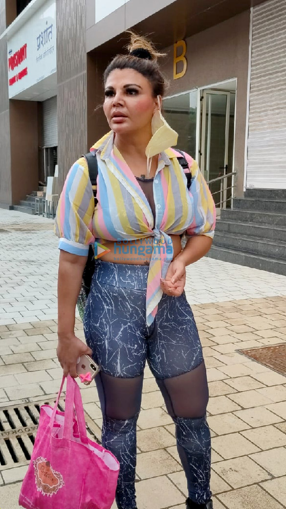 Photos: Rakhi Sawant snapped at the gym