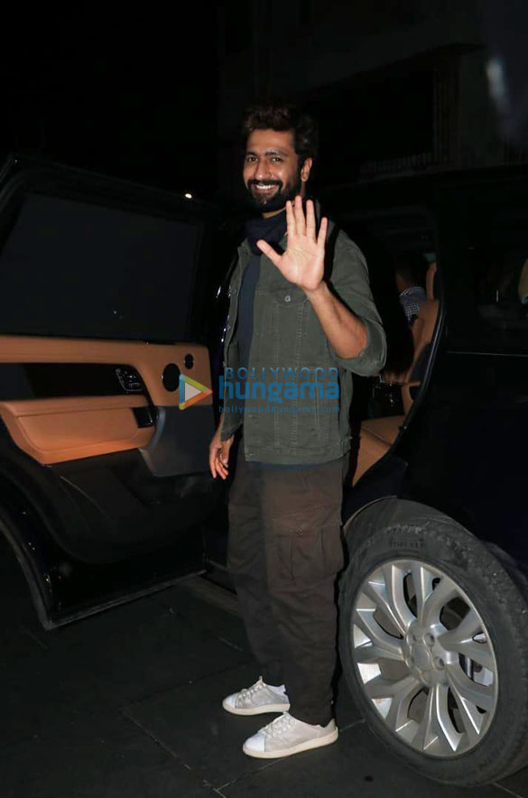 Photos: Vicky Kaushal and Meghna Gulzar snapped in Santacruz
