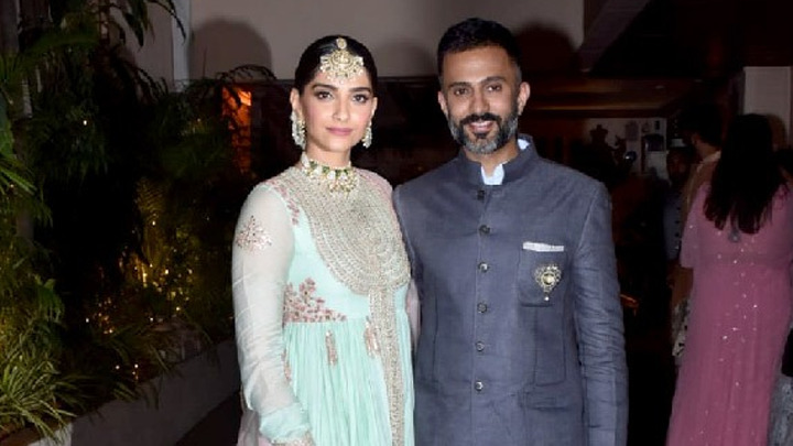 Sonam Kapoor Ahuja, Anand Ahuja and others spotted at Rhea Kapoor's wedding  | Images - Bollywood Hungama
