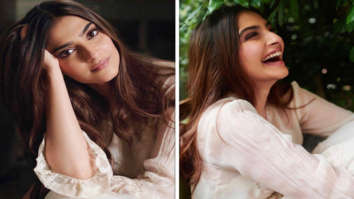 Sonam Kapoor is a complete vision in off- white boho dress