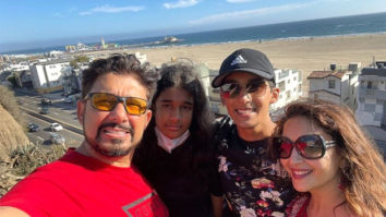 Madhuri Dixit spends quality time with family before son Arin joins US college