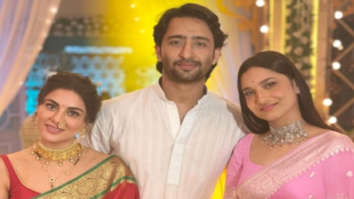 Shaheer Sheikh, Ankita Lokhande and others spotted in stunning traditional outfits; see photos
