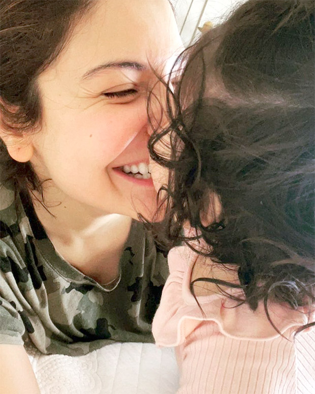 "Making me braver and more courageous every day", says Anushka Sharma as he celebrates Durga Ashtami with daughter Vamika