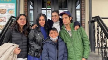 Kajol shares famjam photos from Russia with son Yug and sister-in-law Neelam Gandhi; fans miss Ajay Devgn and daughter Nysa
