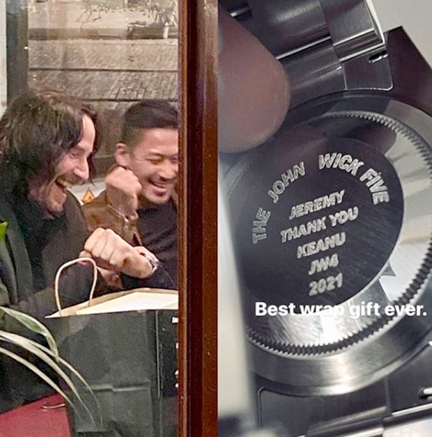 Keanu Reeves Surprises His John Wick Chapter 4 Stunt Team With Rolex Watches Worth Rs 75 Lakh 7252