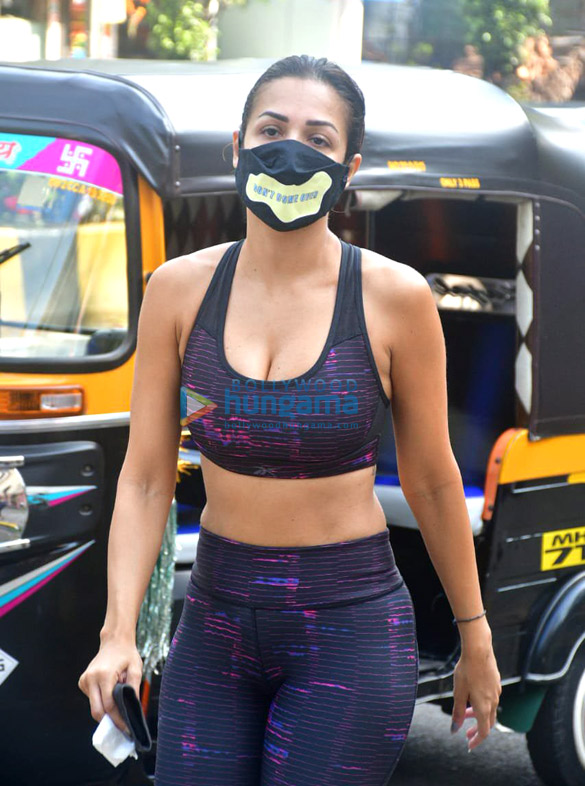 Photos: Malaika Arora spotted at Diva Yoga studio in Bandra Photos: Malaika Arora spotted at Diva Yoga studio in Bandra