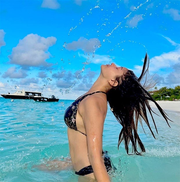 Rubina Dilaik takes the internet by storm with her bikini photo on the beaches of Maldives