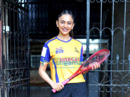 Photos: Rakul Preet Singh spotted for the photoshoot of Tennis Premier League in Andheri