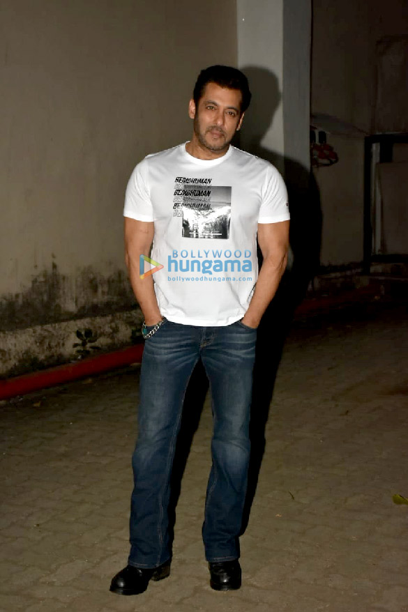 Photos: Salman Khan snapped at Mehboob Studios in Bandra for Antim – The Final Truth press meet