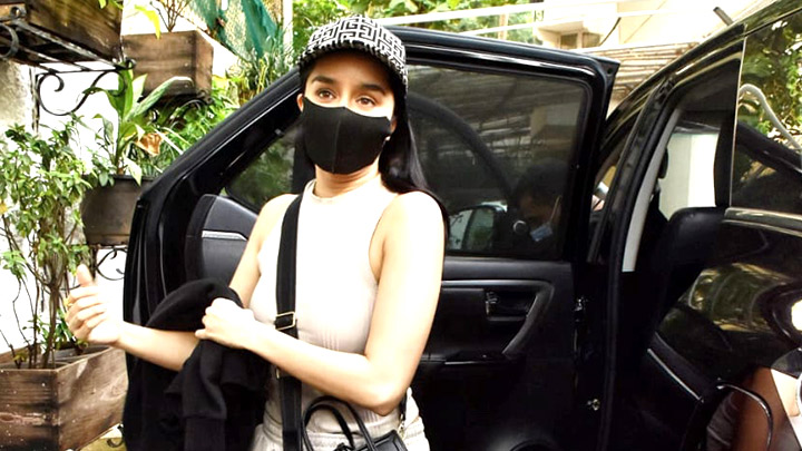 Spotted: Shraddha Kapoor at Sunny Super Sound for Dubbing