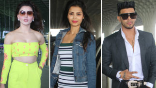 Spotted: Urvashi Rautela, Sonali Raut and Sahil Khan at Mumbai Airport