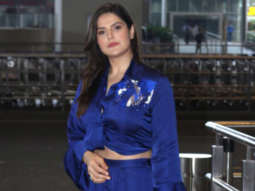 Spotted: Zareen Khan at Mumbai Airport