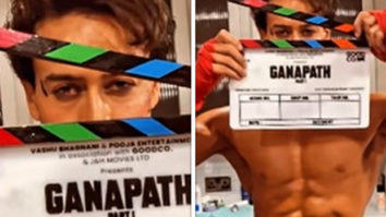 Tiger Shroff flaunts his toned body as he shoots for Ganapath in the UK