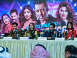 Da-bangg reloaded press conference – Salman Khan’s witty responses | Shilpa Shetty | Saiee Manjrekar