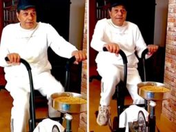 Dharmendra recreates his iconic ‘Chakki Peecing’ dialogue from Sholay, watch video